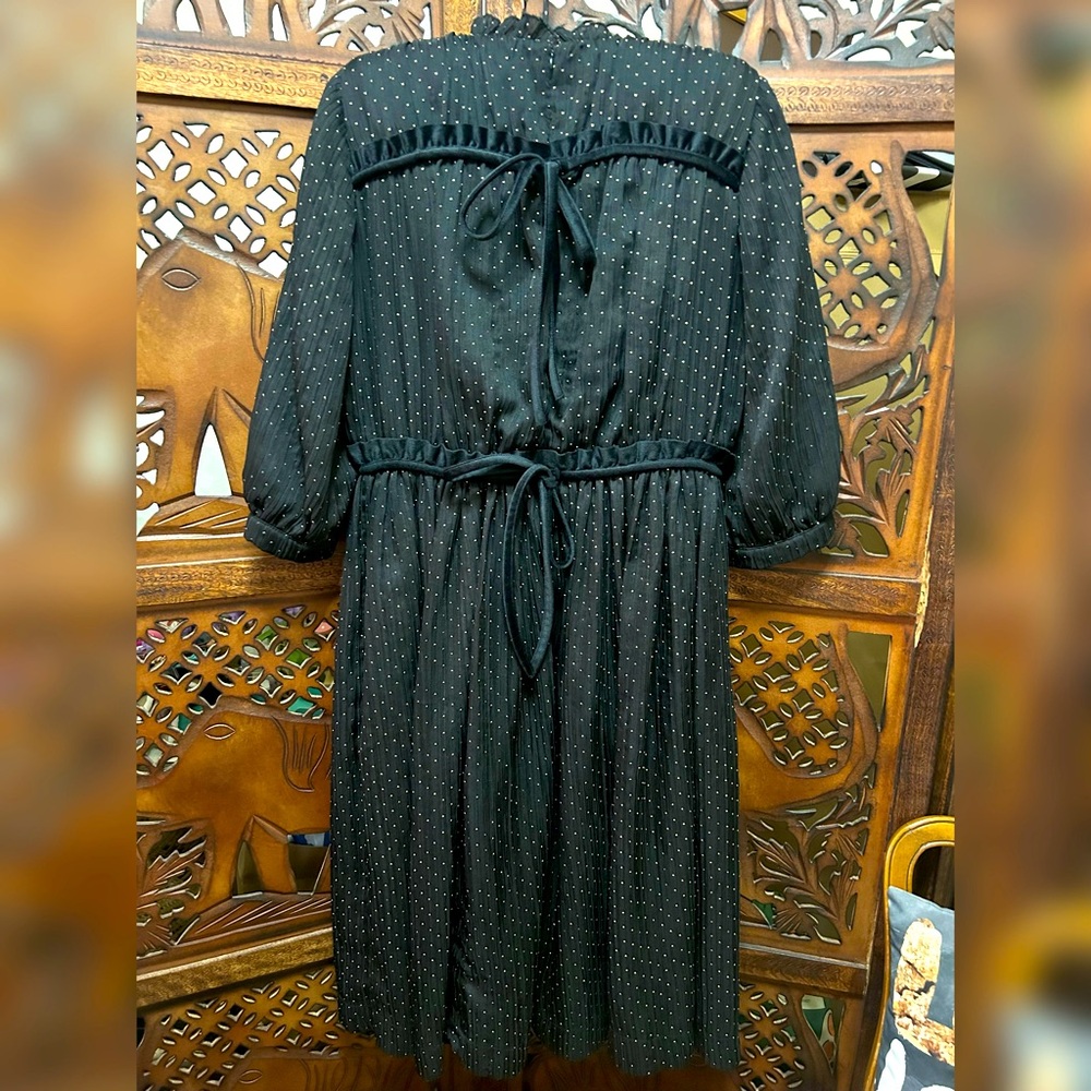 Plissé Embellished Midi Dress - Picture 8 of 14
